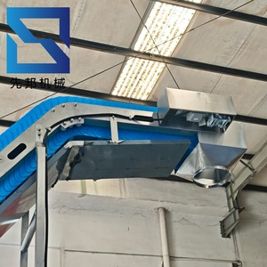 OEM automatic steep <strong>incline</strong> (with bucket tilting system) for belt <strong>conveyors</strong> handling frozen granular food products - Product Image 2
