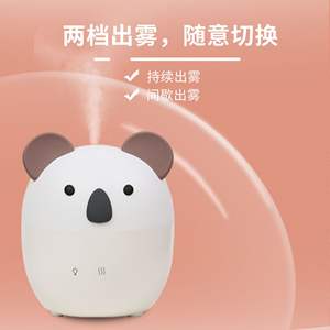 Difusor de Aroma Panda de 160 ml, Humidificador Ultrasónico para el Hogar y Escritorio, con Luz y Control de Vaporización - Product Image 3