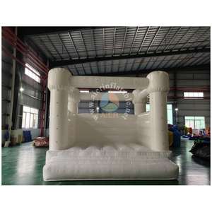 Elegante Castillo Inflable Blanco para Bodas, Decoración de Bodas y <span class=keywords><strong>Alquiler</strong></span> para Eventos - Product Image 2