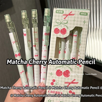 Crayon mécanique automatique Cherry 0,5 mm pour étudiants, examens et écriture – Fournitures scolaires mignonnes