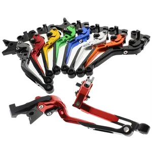 CNC anodized T6 aluminum material road bike racing motorcycle brake clutch levers universal spare parts