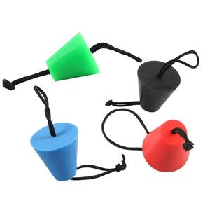 Bouchons de grattoir en <span class=keywords><strong>Silicone</strong></span>, trous de vidange, <span class=keywords><strong>bouchon</strong></span> avec lanière, Kit de bouchons universels pour Kayak - Product Image 6