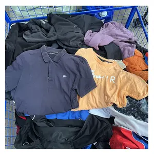 UK style used branded t shirt bales thrift italy brand men sports pants pre-loved international brands hoody in stock