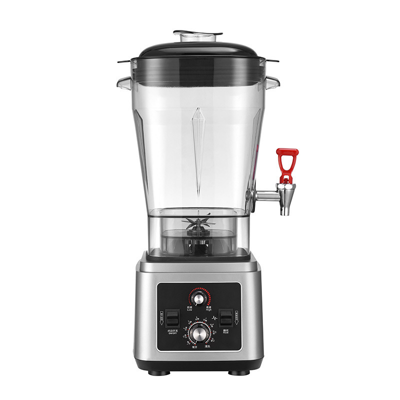 Silver-gray commercial soy milk maker