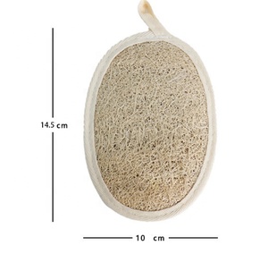 <span class=keywords><strong>Éponge</strong></span> de bain exfoliante naturelle double face en loofah 100% végétale, exfoliant corporel et facial en loofah naturel, <span class=keywords><strong>éponge</strong></span> <span class=keywords><strong>luffa</strong></span> - Product Image 6