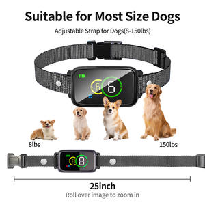 Collar de perro de Carga inteligente con vibración reforzada impermeable de 7 niveles sin función antiladridos a prueba de golpes - Product Image 4