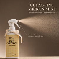 Fabricant de parfums d'intérieur et de nettoyants WELLNESS, logo personnalisé, spray d'ambiance non toxique, flacon en plastique, spray d'huile, désodorisant pour le bureau