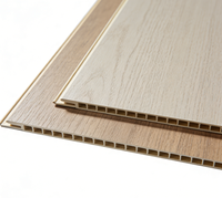 Panneaux muraux intégrés en PVC à texture bois de 6 mm, design moderne, économiques, ignifuges et résistants à l'humidité, panneaux muraux SPC pour la décoration de la maison