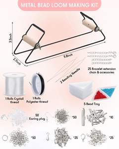 ערכת החרוזים 24000 יח 'זכוכית חרוזי זרעי צמידים תכשיטים עגיל הכנת כלים מתנות למבוגרים צפצוף צנוד ציוד - Product Image 2