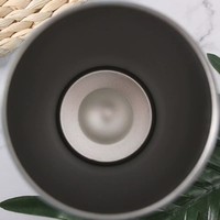 Gobelet en verre de sublimation à double isolation en acier inoxydable de 20oz avec couvercle et paille