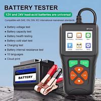 Analizador de Baterías de Auto BT310 12V 24V para AGM GEL EFB con SOC SOH y 1 Año de Garantía