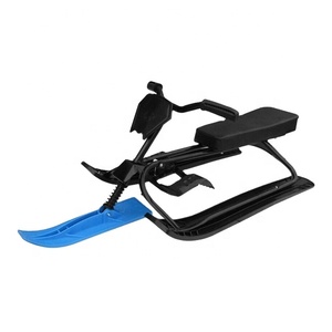 子供用スノーモービル、ツインブレーキ付きスノースクート、スキースレッドスライダーボード、スノーレーサースレッド、男の子女の子へのプレゼント（4歳以上） - Product Image 4