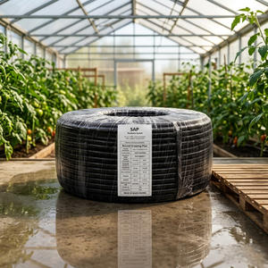 Tubería de Riego por Goteo Plana TERRACORE SAP-F16094, 400 m, Espaciado de 20 cm, Diámetro Exterior de 16 mm, para Riego de Huertos y Jardines - Product Image 3