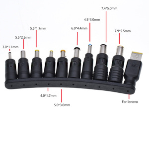 Adaptateur USB-C vers DC OEM PD100W 3A, câble de charge rapide avec 10 embouts de connecteur, blindage tressé pour ordinateurs portables, appareils photo, écouteurs - Product Image 2