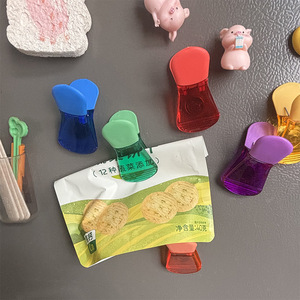Nahe Magnetic Sealing Clips Random Color Reusable Kitchen Bag Clips For Food Storage - Product Image 1