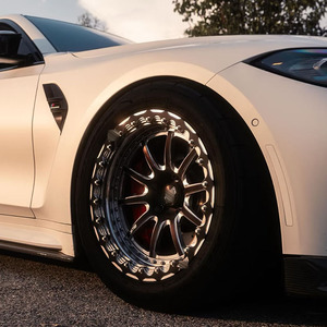 Rines Forjados Multi-Rayos 5x120 5x114.3 5x112 6X139.7 6x127 <span class=keywords><strong>15x10</strong></span>, Diseño Cóncavo con Beadlock, para Ford, BMW M3 M4, Mustang, Jeep - Product Image 2