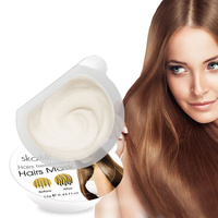 מותג פרטי טבעי אורגני Argan שמן אבוקדו קוקוס שיער טיפול תיקון קרטין שיער מסכת עבור יבש פגום שיער
