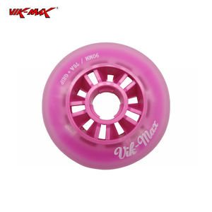 Roues de patins à roulettes de hockey sur glace blanches personnalisées 2026 |   Vik-Max PU+PP VM-WHI - Product Image 3