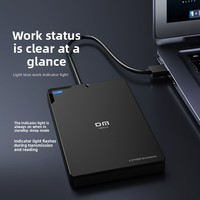 Box per Disco Rigido Mobile HD012 2.5 Pollici SATA a USB3.2 Supporta SSD/HDD Plug and Play Custodia in PVC Confezione Colorata