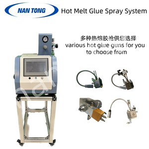 Machine à coller les cartons de Nantong, pistolet à colle thermofusible de 10 litres pour le collage de boîtes en papier avec une capacité de 8 kg par heure. - Product Image 5