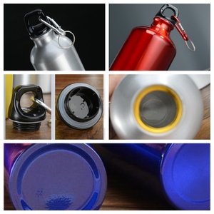 Logotipo personalizado promoción barata botella de agua al por mayor deportes al aire libre viajes botellas de agua de aluminio - Product Image 4