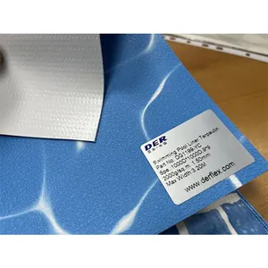 Customized Antibacterial PVC Mesh Cloth Thick Wear-Resistant Tarp Swimming Pool Heat Insulation Cover Film