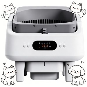Litière Intelligente pour Chat, Vente Directe Usine, Toilette Automatique pour Chat, Contrôle des Odeurs, Grande Capacité pour Chats - Product Image 1