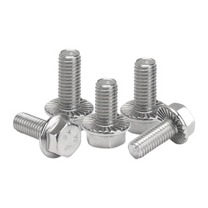 Pernos de Brida de Acero Inoxidable Ruihe 304 M6x20, Hexagonales Externos, Totalmente Roscados, Clase 8.8, Grado A, GB5789, para Uso en Construcción - Product Image 3