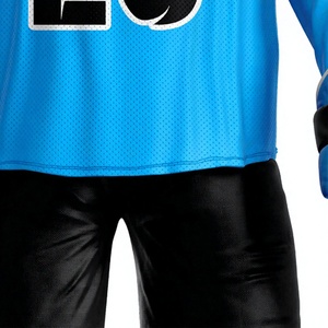Nouveauté, vente chaude, uniforme de hockey sur glace respirant, 100% polyester, logo personnalisé - Product Image 5