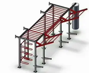 Estação de funções para academia, rack de ginástica para academia, equipamento para academia Monster Lite