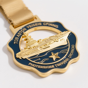 Plaques sportives personnalisées et colorées avec cordon pour les championnats d'athlétisme - Product Image 5