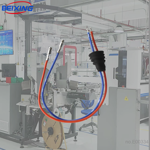 تجميعة أسلاك مخصصة E00334 للدراجات النارية والسيارات الإلكترونية، موصل نحاسي معزول بالبولي فينيل كلوريد - Product Image 2