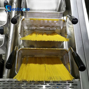 Colander Edelstahl Frittierkorb Lưới Thương Mại Thép Không Gỉ Sâu Lọc Mì Ống Nồi Mì Giỏ - Product Image 6