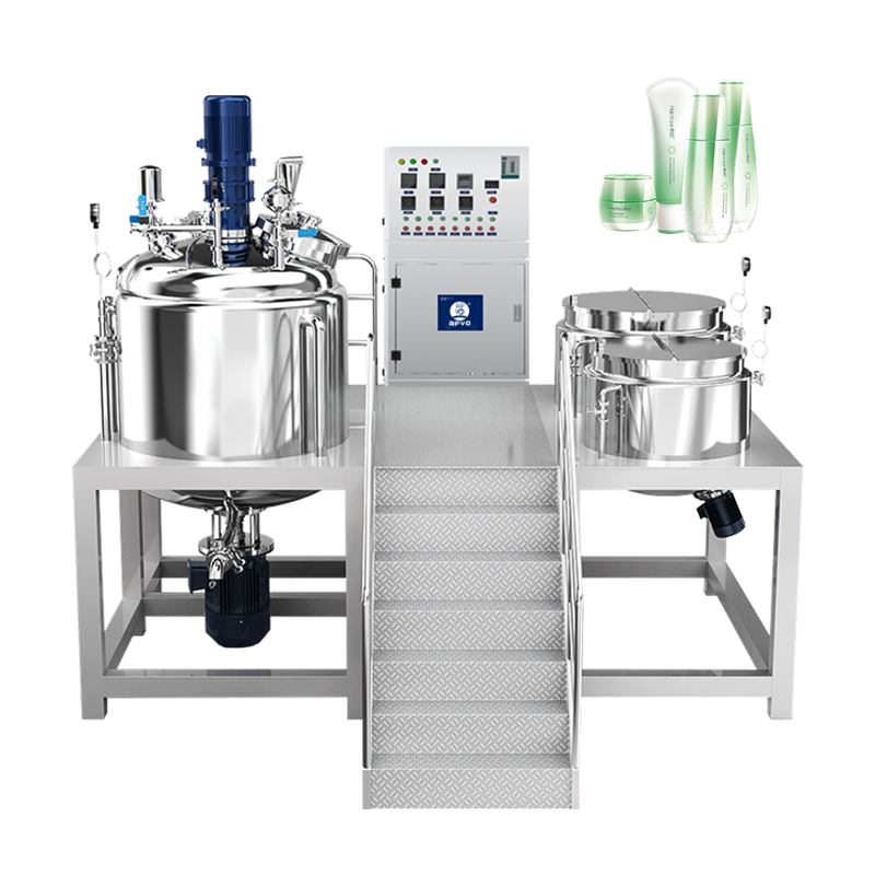 Cream Homogenizing Mixing Kettle Vacuum Defoam