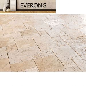 Prix de gros Extérieur dégringolé Beige Français Versailles Terassenplatten Carreaux de pierre de travertin Pavés pour sol de piscine - Product Image 6