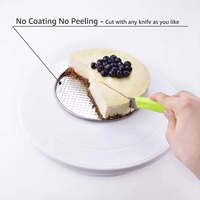 Moule à pâtisserie Befair Springform, revêtement céramique antiadhésif, écologique, compatible four et lave-vaisselle, acier inoxydable gris, diamètre 24 cm