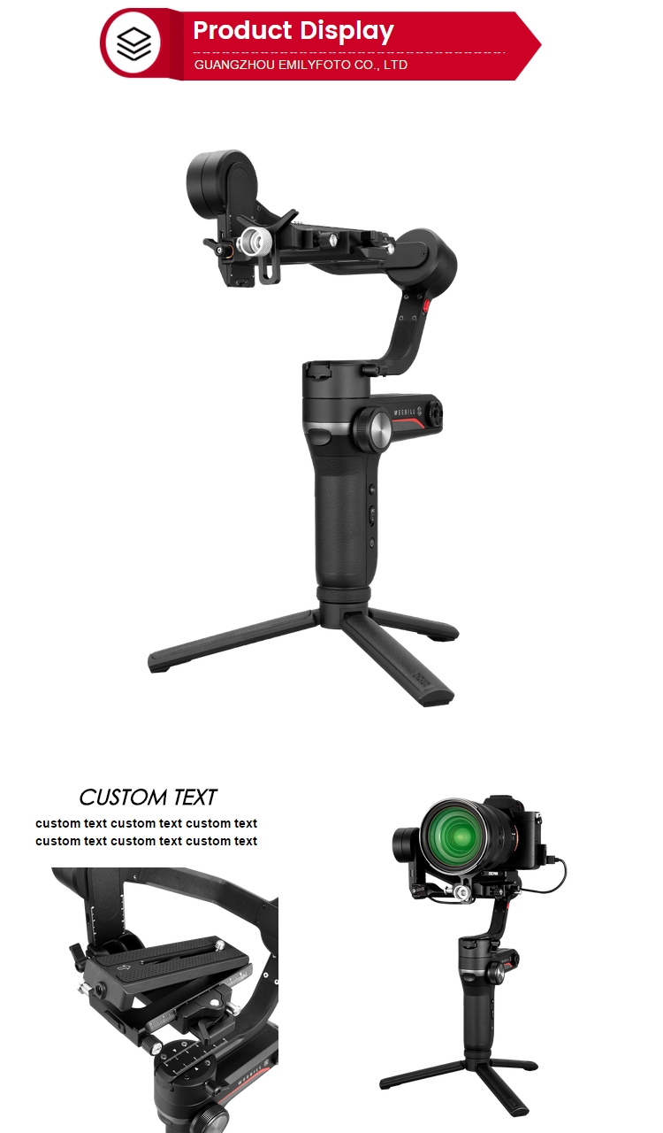 ZHIYUN Weebill S - Stabilize Your Canon, Nikon, Sony Camera