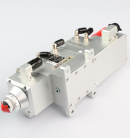 Tête de découpe laser à fibre Au3tech 3000W A230E, tête de mise au point motorisée avec contrôleur AMC2416, système CNC SC2000E QBH