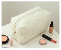 Sac de toilette de voyage léger en nylon personnalisé, double fermeture éclair, multi-compartiments, pochette de rangement portable pour les voyages en plein air