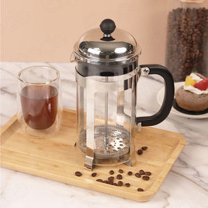 <span class=keywords><strong>เครื่อง</strong></span>ชงกาแฟแบบกดฝรั่งเศสพร้อมที่กรองสแตนเลสและเหยือกแก้วแบบคลาสสิกหม้อชงกาแฟแบบกดสำหรับชงชาและเอสเปรสโซ - Product Image 5