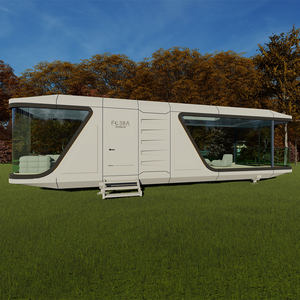 थोक 40 फीट अंतरिक्ष कैप्सूल लक्जरी छोटे मोबाइल होम होटल चीन निर्माता - Product Image 3