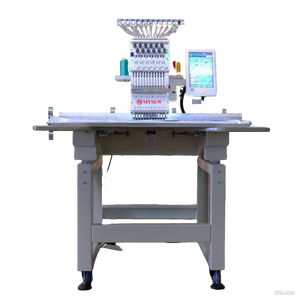 MYSEW MJS1201 Nouvelle machine à broder automatique à tête unique informatisée, ordinateur Dahao A15, 1200 tr/min, 150W de puissance, 17 langues - Product Image 3