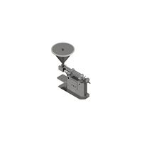 Machine de remplissage semi-automatique de table, dosage volumétrique par piston, 30 ml-1000 ml, haute précision, acier inoxydable 316, bouteilles en plastique