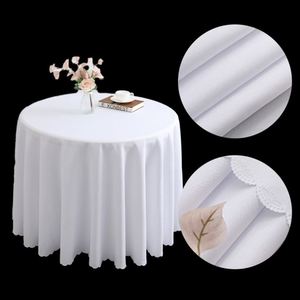 2026 Custom Beige <b>Round</b> <b>Table</b> Cloths 132 Inch <b>Round</b> <b>Tablecloth</b> <b>for</b> Wedding - Product Image 3