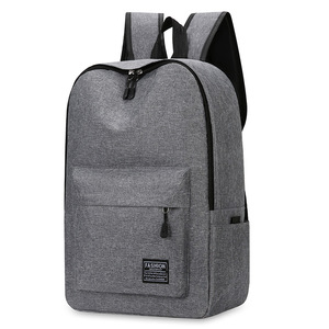 Unisex Laptop <b>Backpack</b> Gray <b>Waterproof</b> Interior Compartment Leisure Travel Summer 2026 - Product Image 4