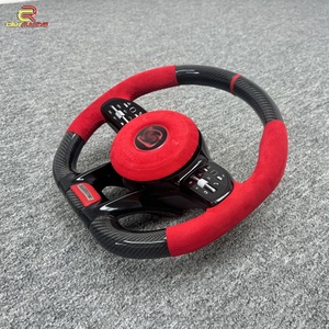 Volante de Fibra de Carbono Mejorado para Mercedes Benz Clase G W464 G63 G500 2019-2024, Piezas Personalizadas de Cuero y Gamuza para Carrocería - Product Image 3