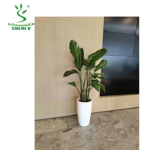 Vente en gros Offre Spéciale Pots de fleurs colorés en plastique de haute qualité, double couche, moule de jardinière d'extérieur - Product Image 4