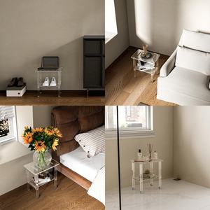 <span class=keywords><strong>Banc</strong></span> de douche en acrylique pour l'intérieur de la douche, robuste (peut supporter jusqu'à 300 lb), tabouret de douche avec étagère de rangement - Product Image 6