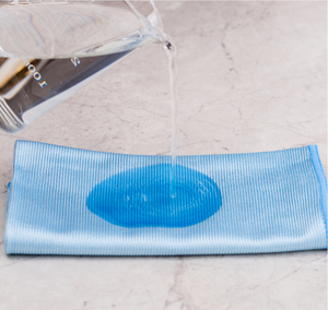 Chiffons de nettoyage en microfibre 30x30cm 320GSM absorbants, non pelucheux, pour séchage de vaisselle, essuyage de verrerie et polissage de vitres - Product Image 4