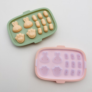 Stampo in Silicone Ecologico con Design Floreale per Torte al Vapore, Torte di Riso e Gelatine, Strumento per la Preparazione di Alimenti per Bambini di YUMEI - Product Image 2
